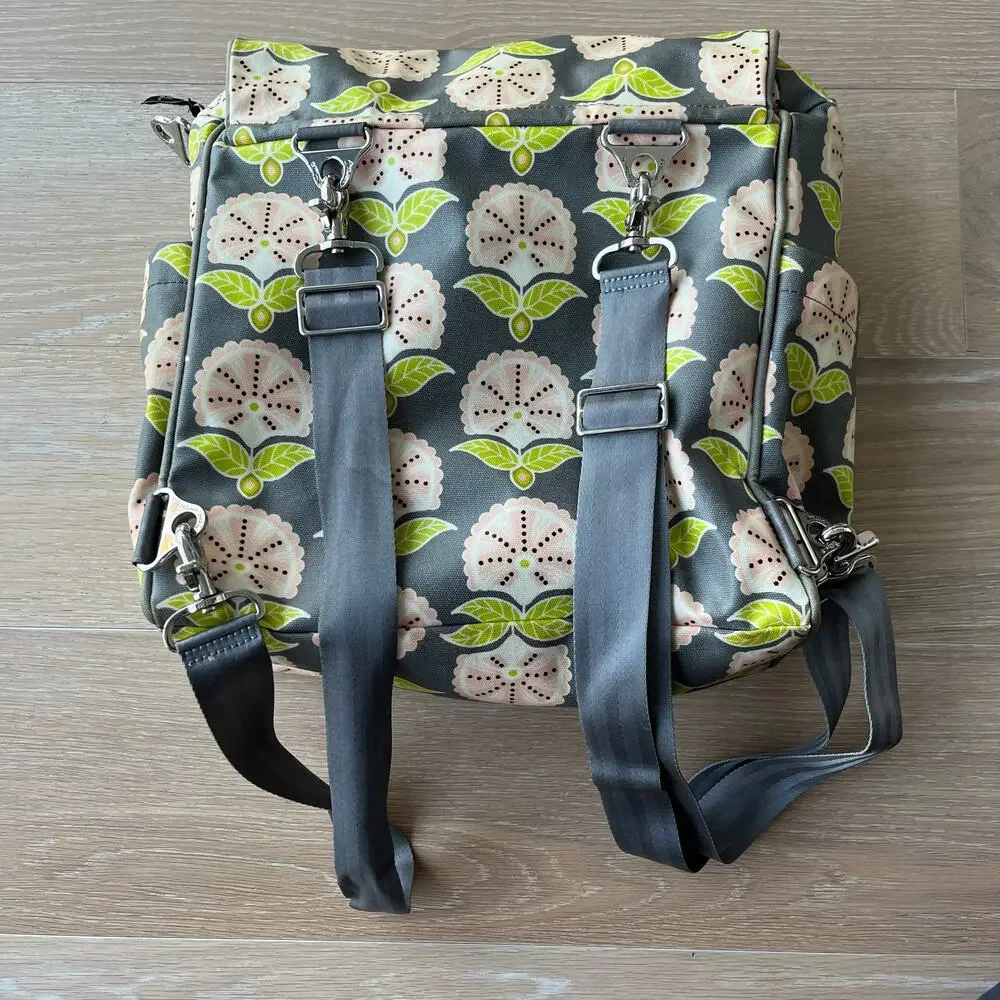 Petunia Pickle Bottom Abundance Boxy Backpack Convertible Diaper Bag